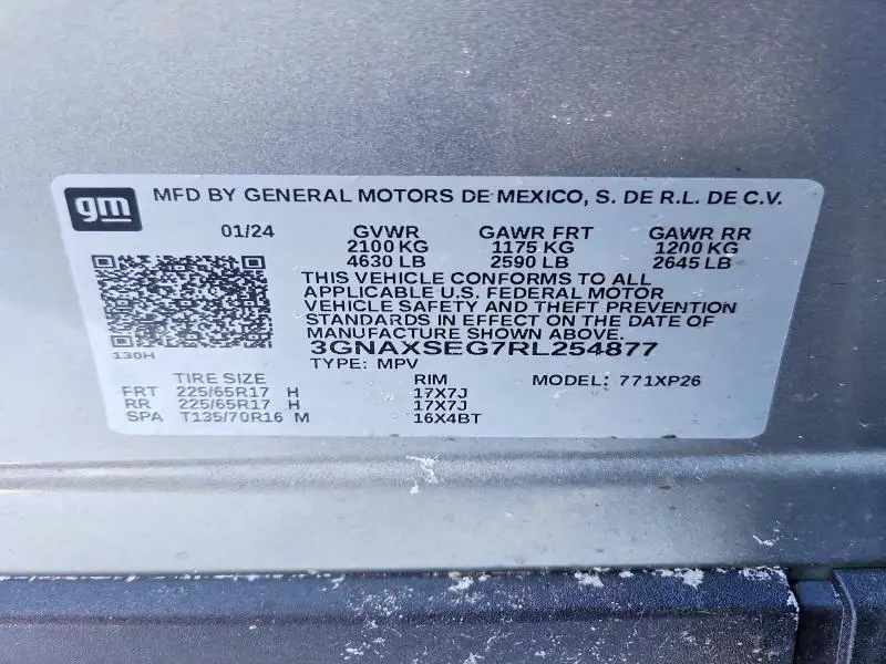 2024 CHEVROLET EQUINOX LS  