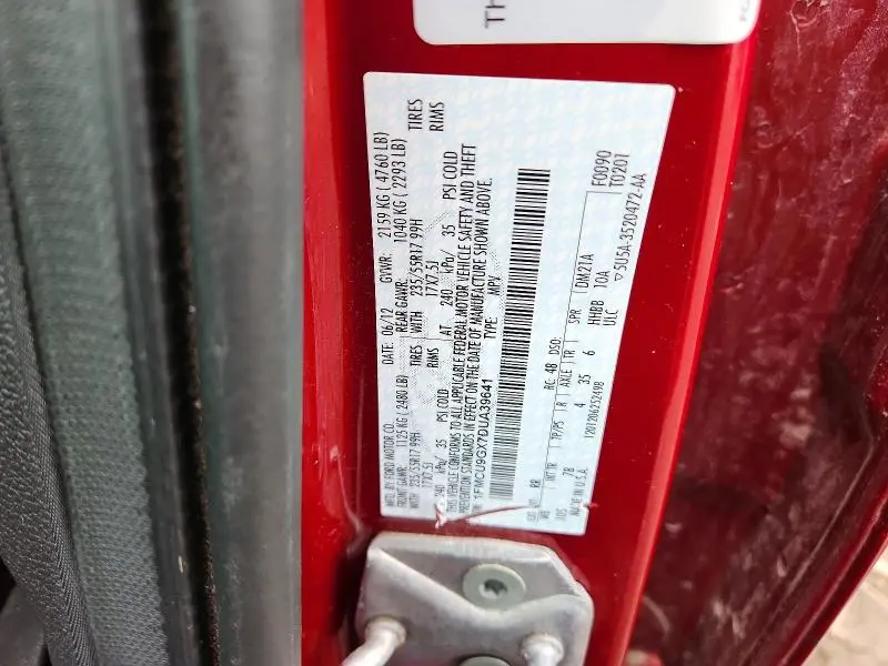 2013 FORD ESCAPE SE  