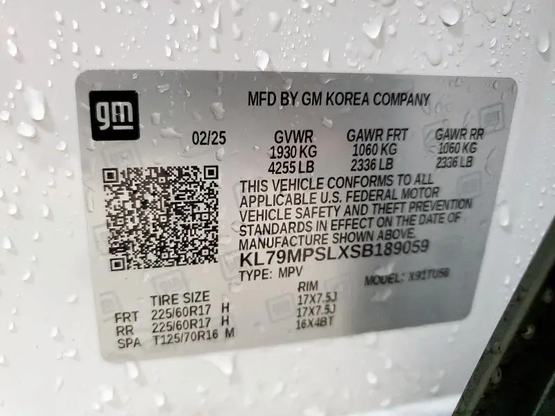 2025 CHEVROLET TRAILBLAZER LT  