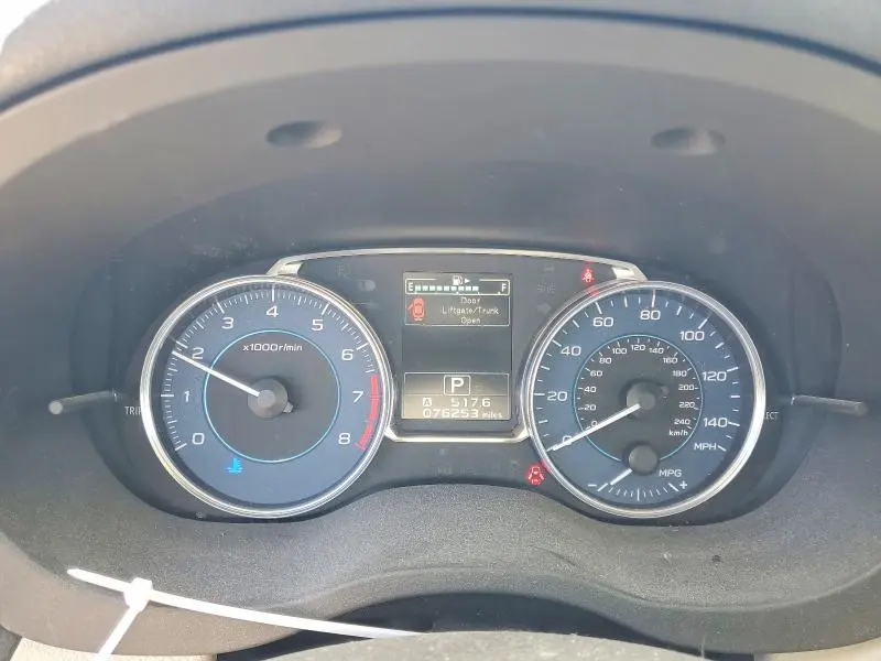 2016 SUBARU IMPREZA SPORT LIMITED  