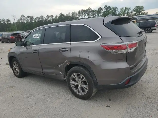2015 TOYOTA HIGHLANDER LE  
