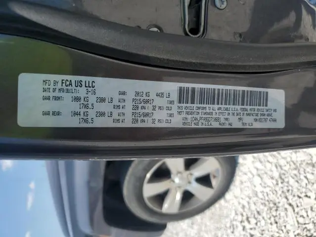 2016 JEEP PATRIOT LATITUDE  