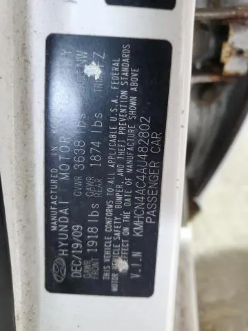 2010 HYUNDAI ACCENT GLS  