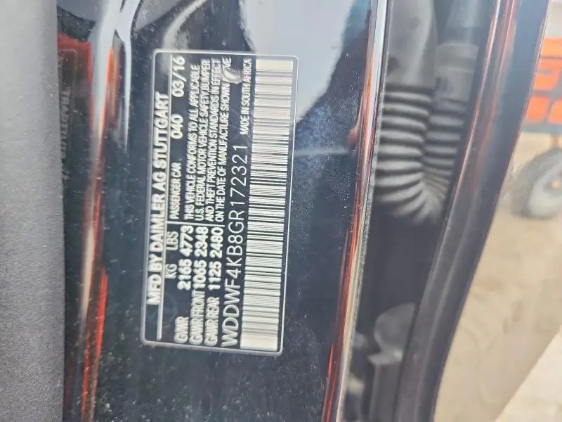 2016 MERCEDES-BENZ C 300 4MATIC  