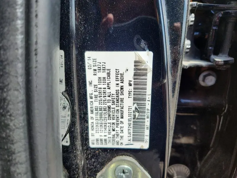 2014 HONDA CROSSTOUR EXL  