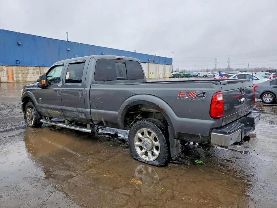 2015 FORD F350 LARIAT SRW 4WD 6.7L V8 TDSL CREW