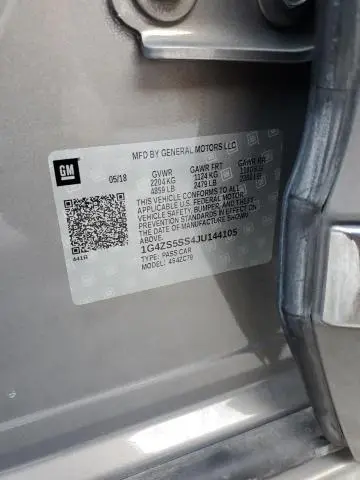 2018 BUICK LACROSSE PREMIUM  