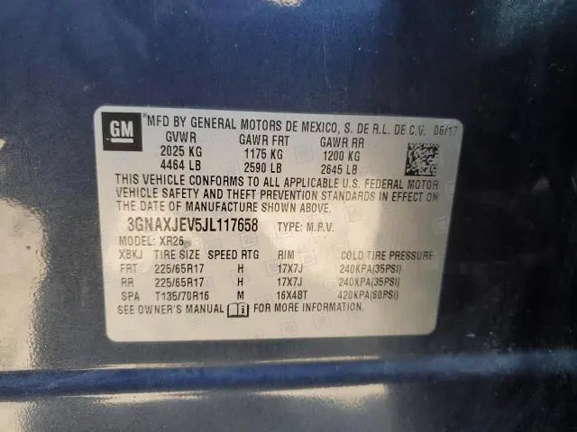 2018 CHEVROLET EQUINOX LT