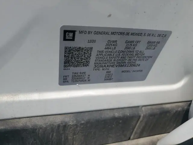 2021 CHEVROLET EQUINOX LS  