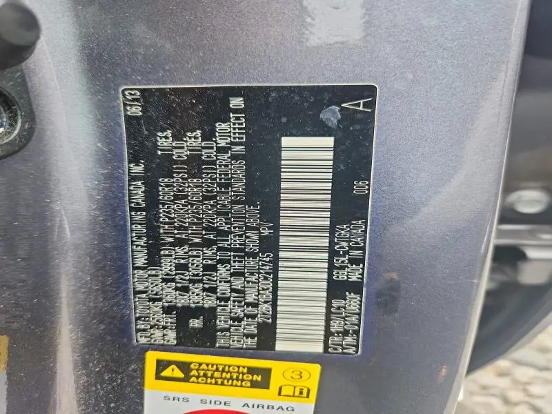 2013 LEXUS RX 350 BASE  