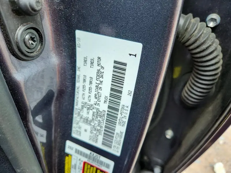 2018 TOYOTA TUNDRA CREWMAX SR5  