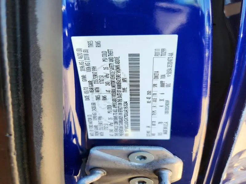 2013 FORD ESCAPE SE  