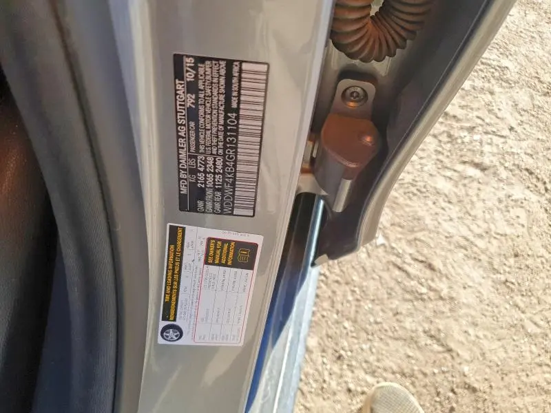 2016 MERCEDES-BENZ C 300 4MATIC  