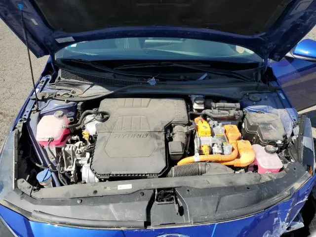 2022 HYUNDAI ELANTRA BLUE  