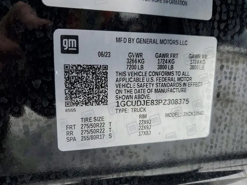 2023 CHEVROLET SILVERADO K1500 HIGH COUNTRY  