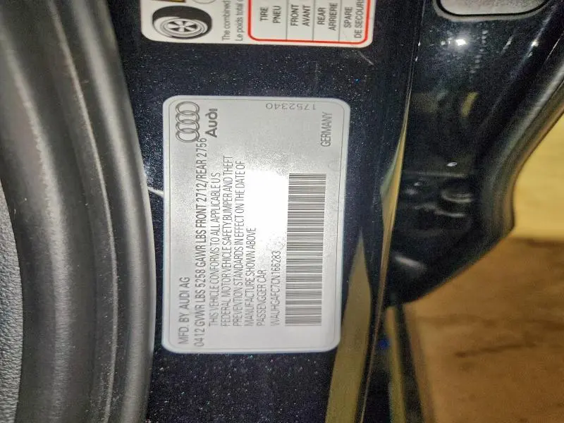 2012 AUDI A6 PRESTIGE  