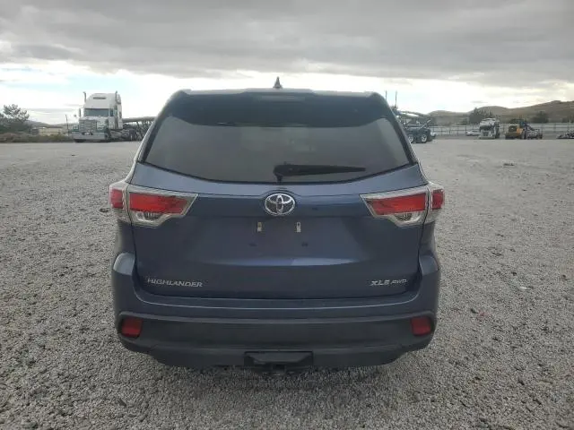 2015 TOYOTA HIGHLANDER XLE  