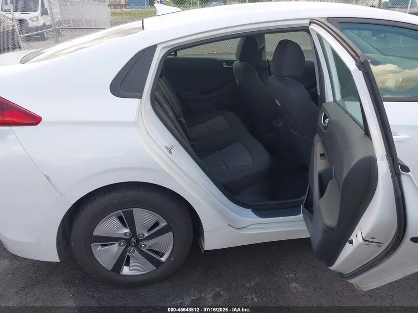 2019 HYUNDAI IONIQ HYBRID BLUE