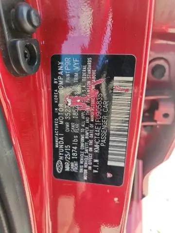 2015 HYUNDAI ACCENT GLS