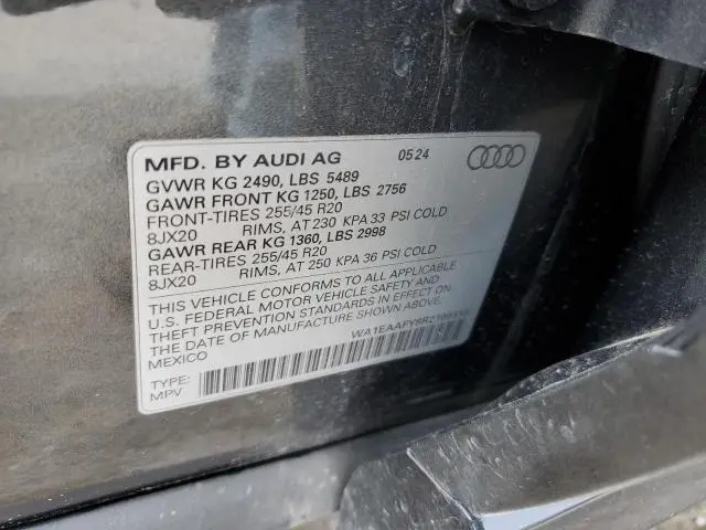 2024 AUDI Q5 PREMIUM PLUS 45  