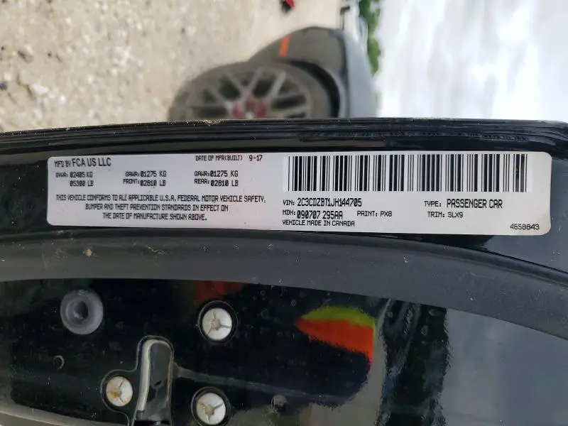 2018 DODGE CHALLENGER R  
