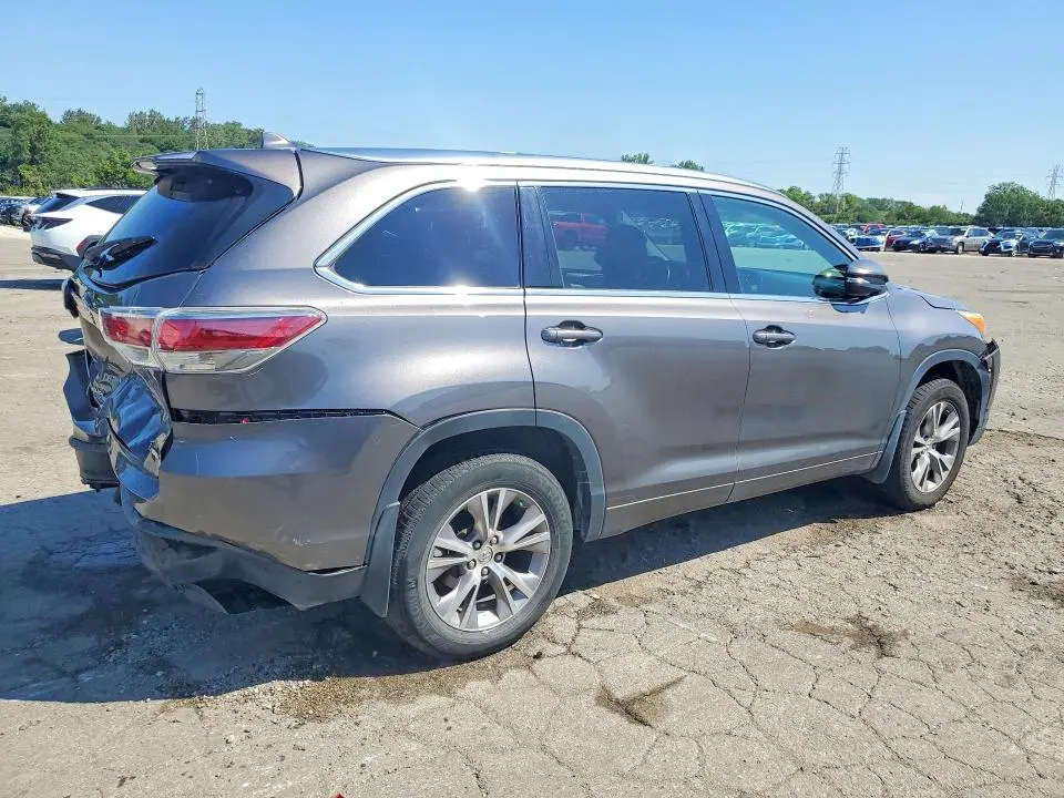 2014 TOYOTA HIGHLANDER XLE  