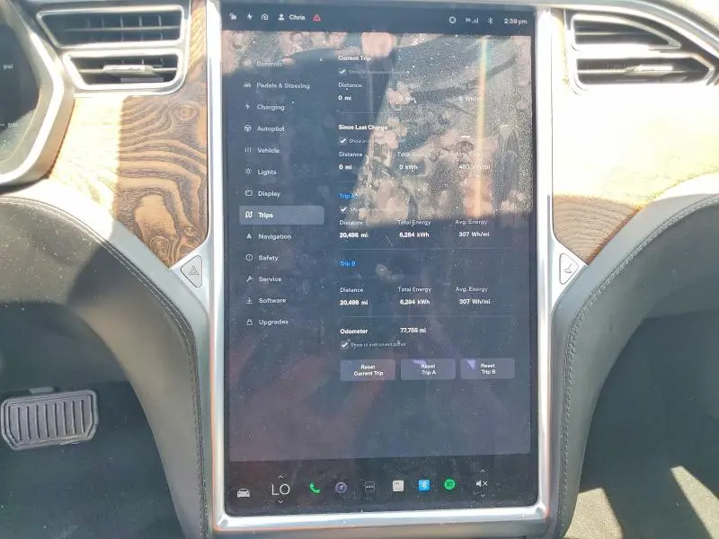 2017 TESLA MODEL S   