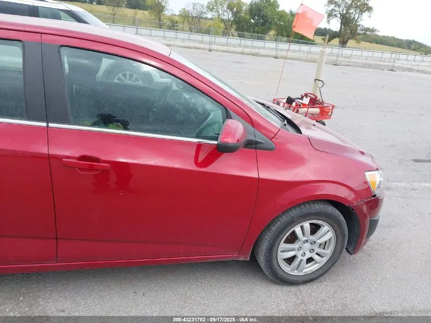 2013 CHEVROLET SONIC LT MANUAL