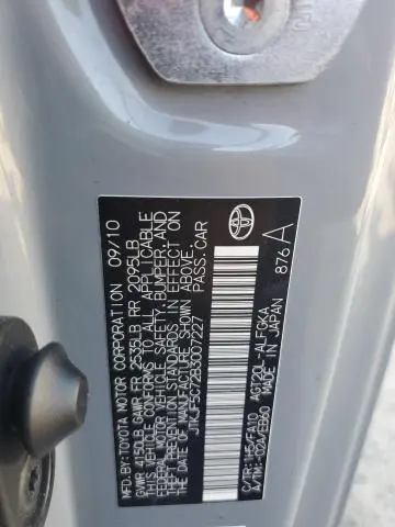 2011 TOYOTA SCION TC   