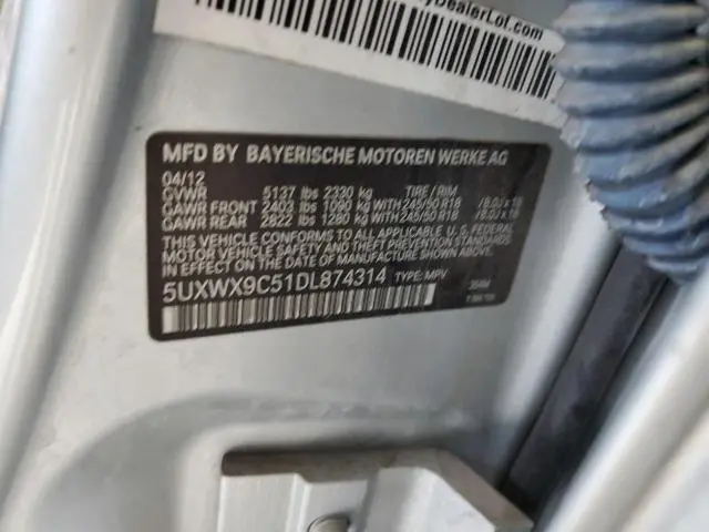 2013 BMW X3 XDRIVE28I  
