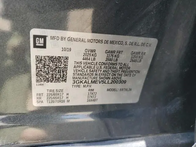 2020 GMC TERRAIN SLE  