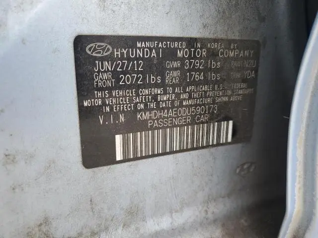 2013 HYUNDAI ELANTRA GLS  