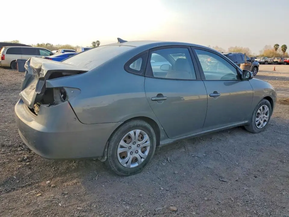2010 HYUNDAI ELANTRA BLUE  