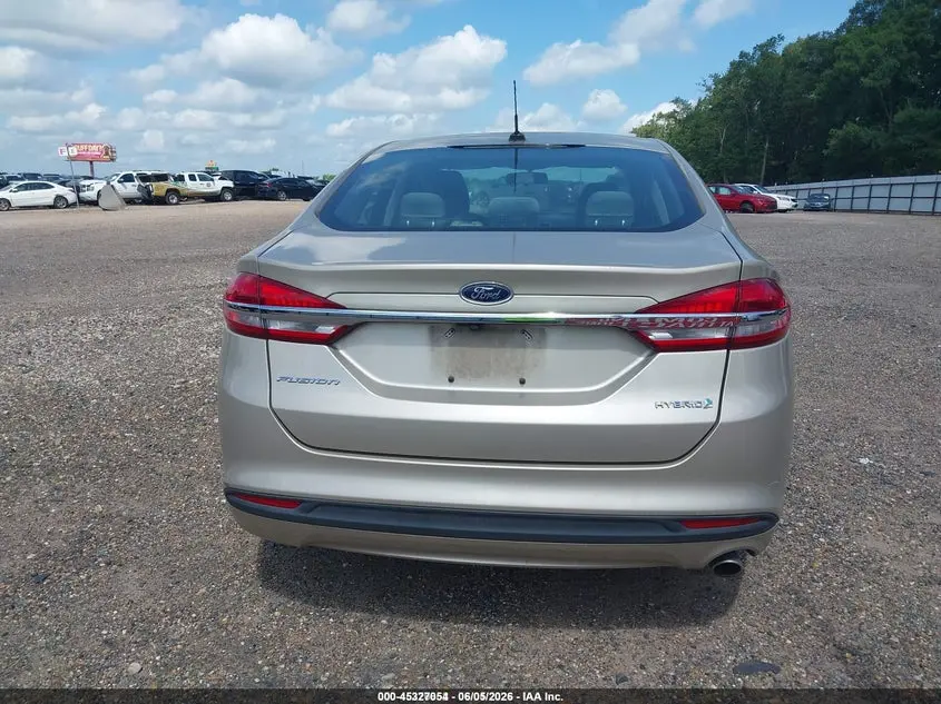 2018 FORD FUSION HYBRID S