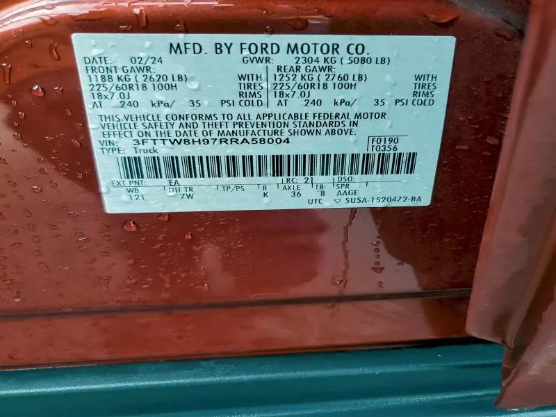 2024 FORD MAVERICK XLT  