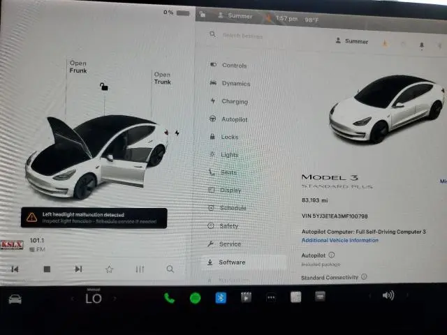2021 TESLA MODEL 3   