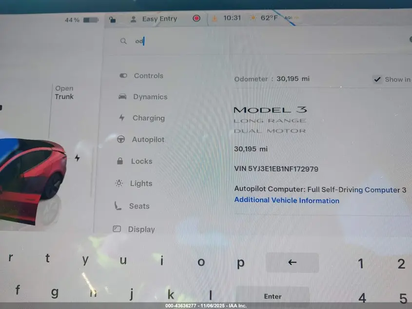 2022 TESLA MODEL 3 LONG RANGE DUAL MOTOR ALL-WHEEL DRIVE