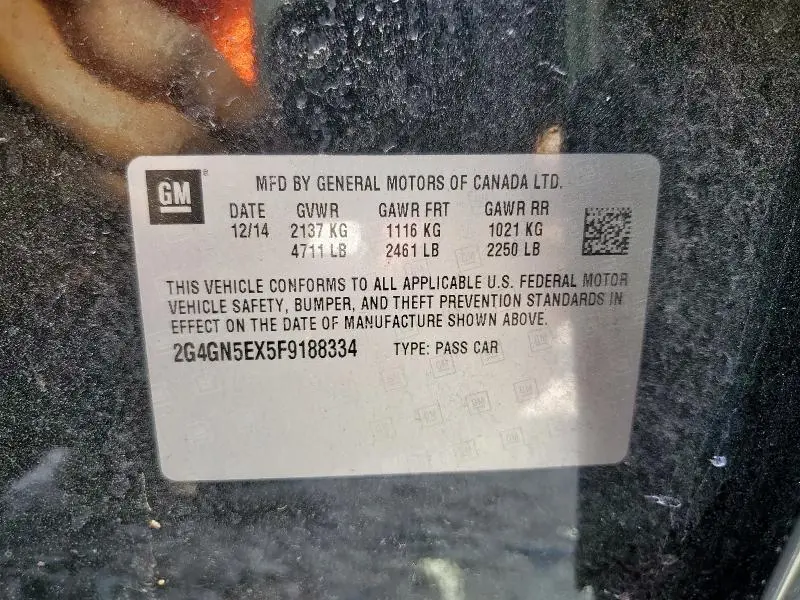 2015 BUICK REGAL PREMIUM  