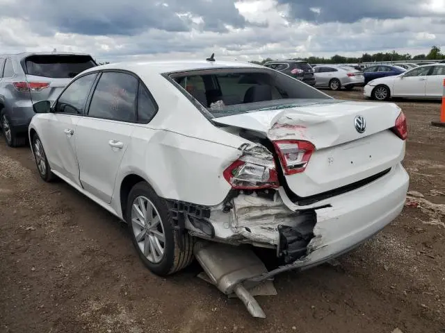 2014 VOLKSWAGEN PASSAT S