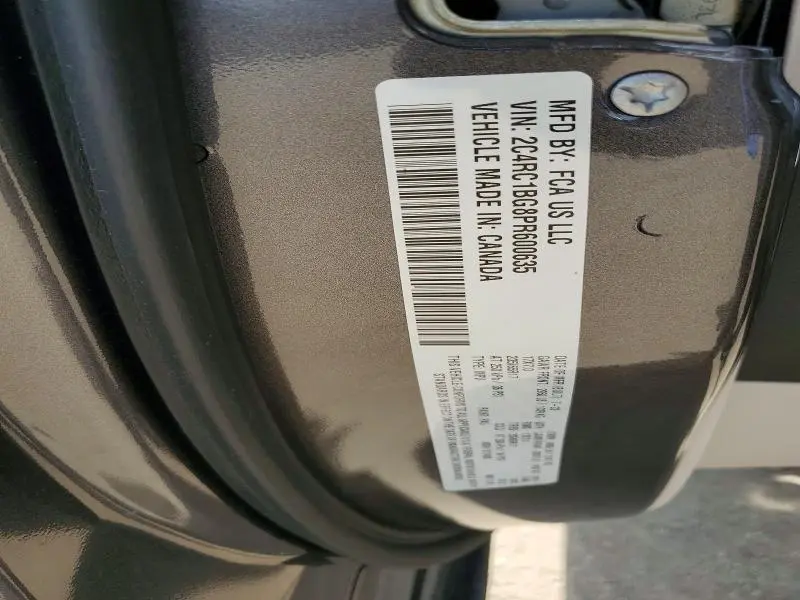 2023 CHRYSLER PACIFICA TOURING L  