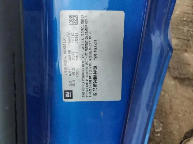 2017 CHEVROLET CAMARO LT  