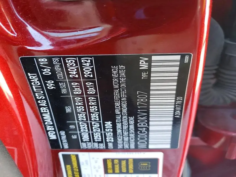 2019 MERCEDES-BENZ GLC 300  