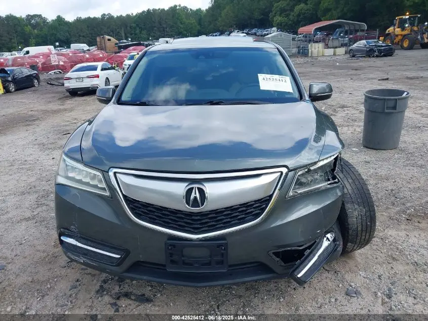 2015 ACURA MDX TECHNOLOGY PKG W/ENTERTAINMENT PKG