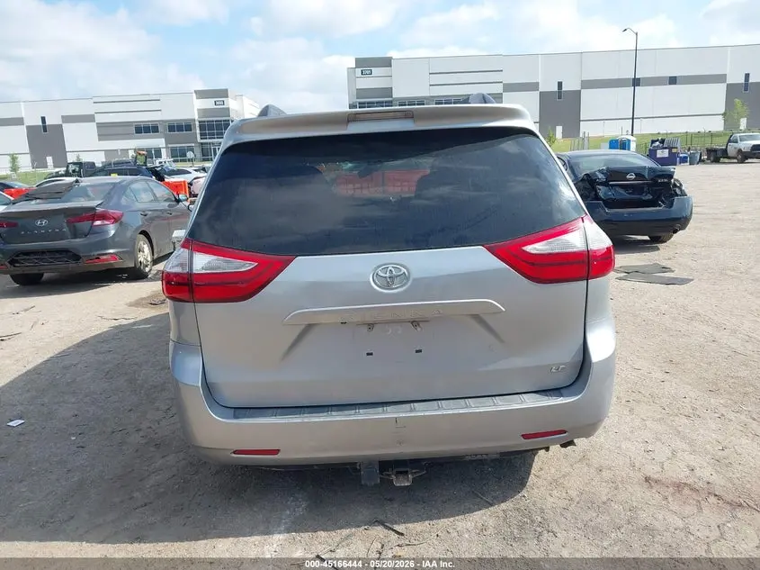 2017 TOYOTA SIENNA LE 8 PASSENGER