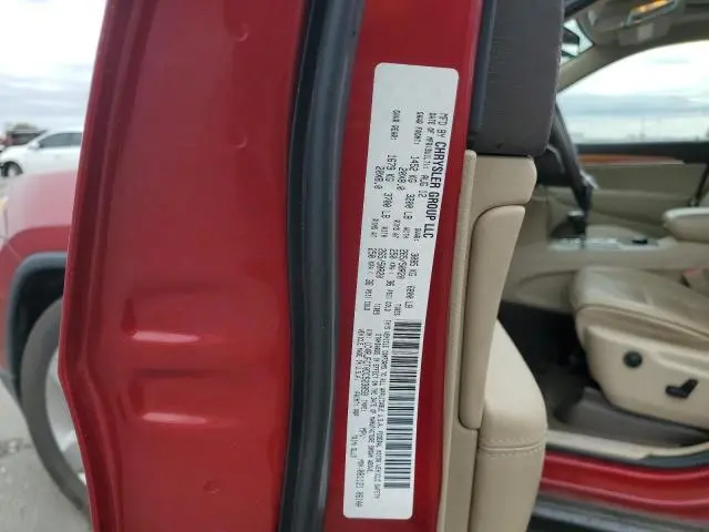 2013 JEEP GRAND CHEROKEE OVERLAND  