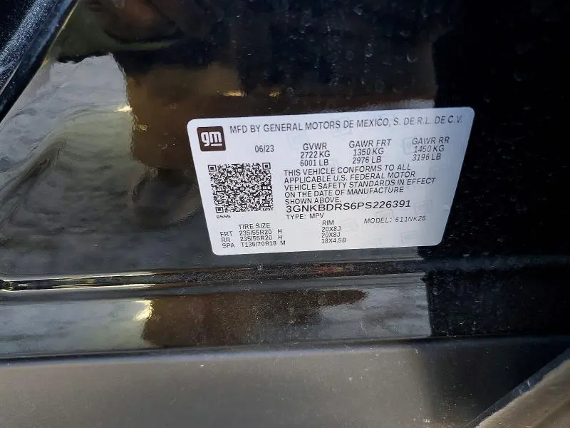 2023 CHEVROLET BLAZER 3LT  