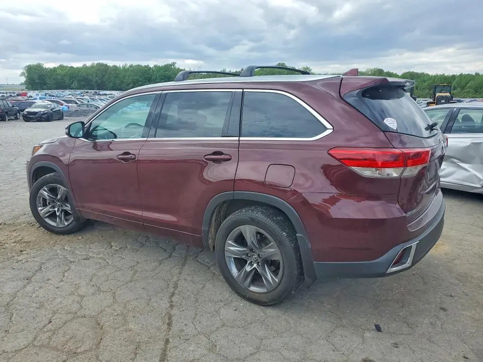 2019 TOYOTA HIGHLANDER LIMITED PLATINUM  