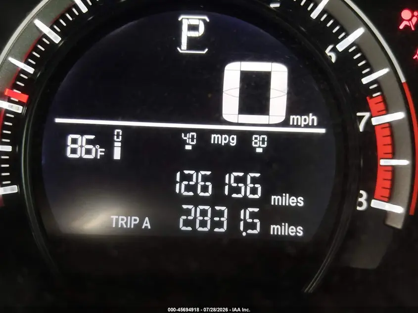 2016 HONDA CIVIC LX