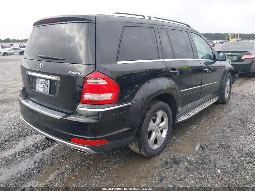 2011 MERCEDES-BENZ GL 450 4MATIC