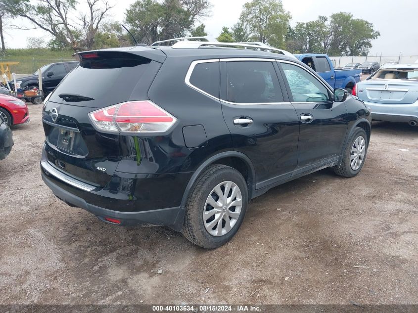 2016 NISSAN ROGUE S